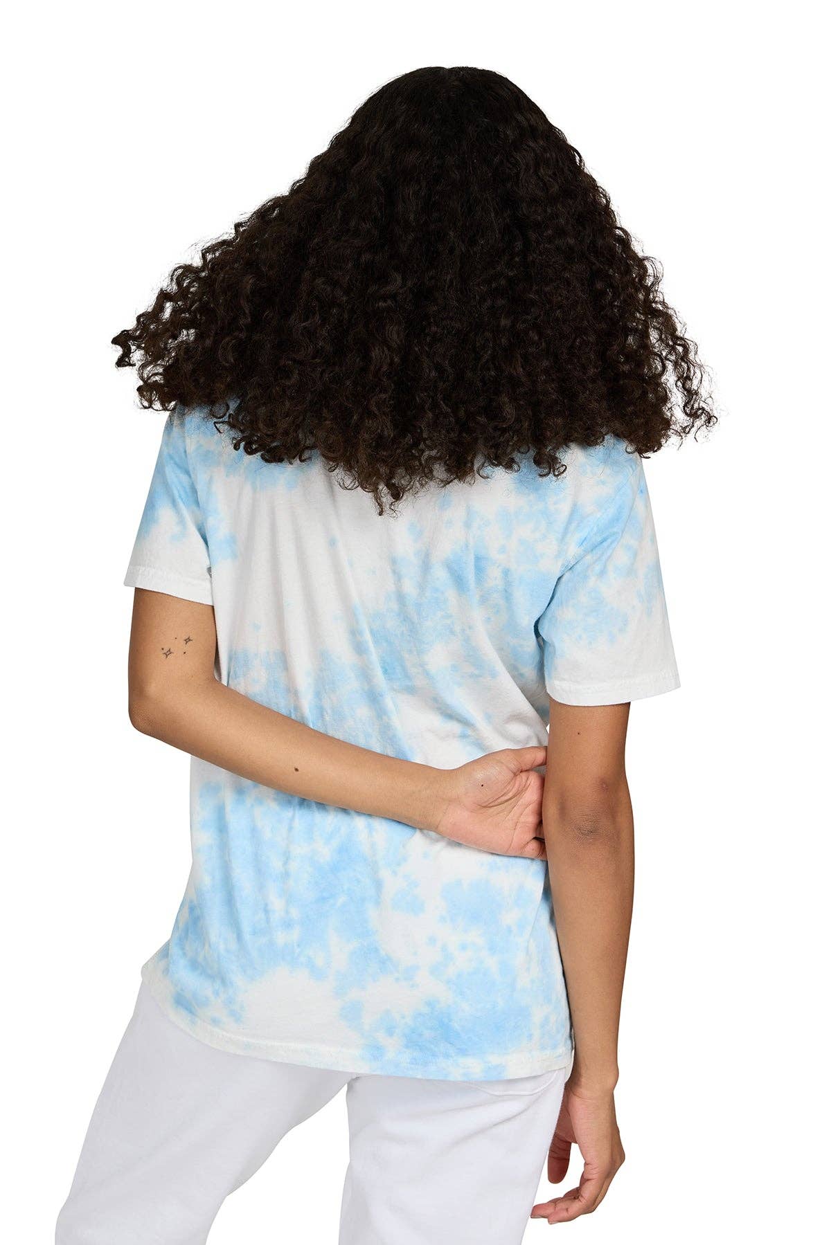Unisex Cloud Tie Dye Crew Neck Tee, 30 singles for wholesale on Faire2