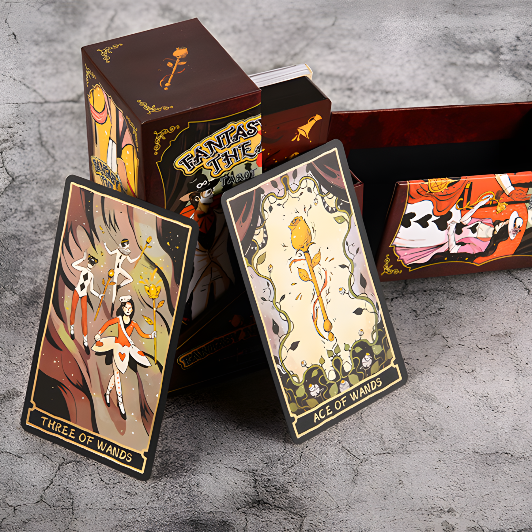 Vermilion Collection – wholesale Tarot cards – Fantasy Night Theater Tarot4