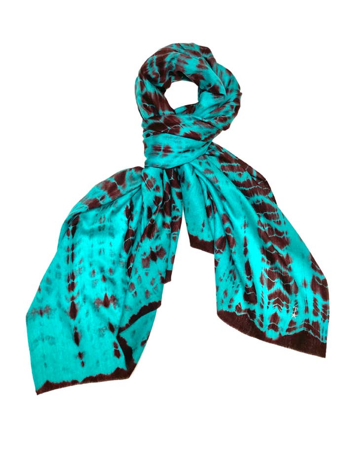 Tie Dye vert et noir pour la vente par Tina Sparkle