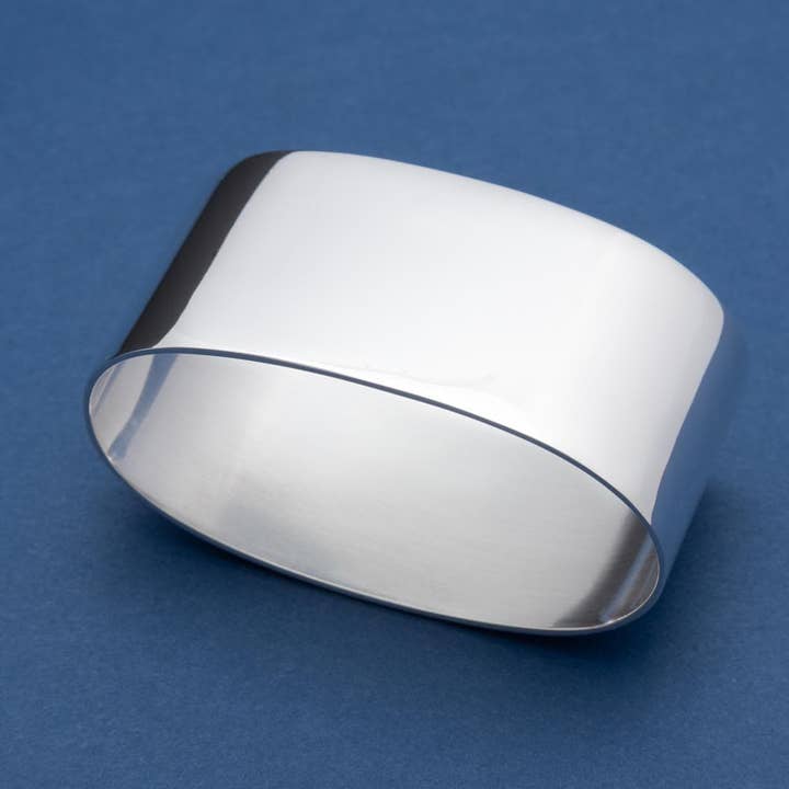 Silber Serviettenring Neutral groß schwer (im Geschenketui) für den Großhandel von Gebrüder Reiner GmbH & Co. KG