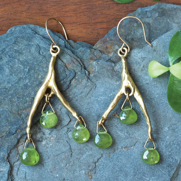 Boucles d'oreilles Wake pour la vente par Emilie Shapiro Jewelry