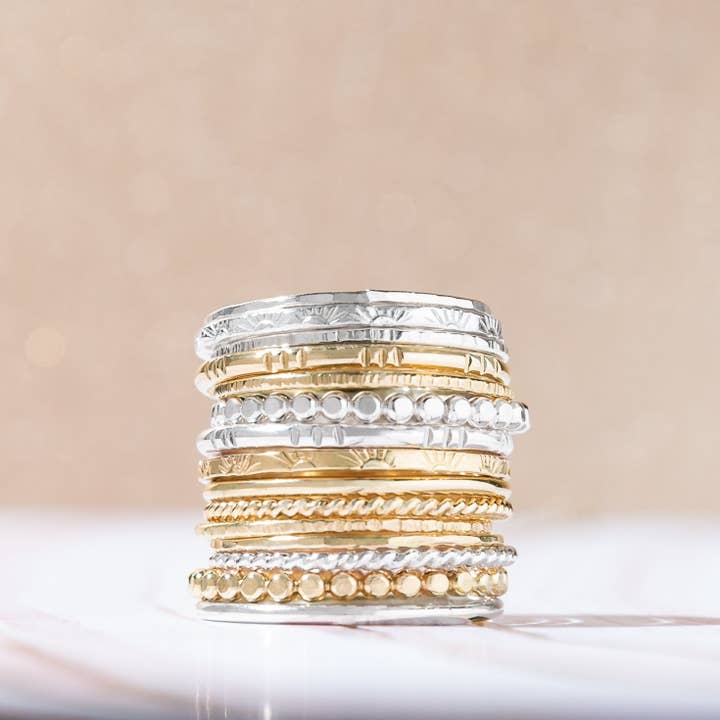 Laura J Designs - Wholesale Band/Stacked Ring - Build Your Own Stacking Ring Set