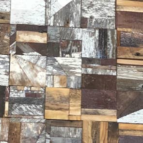Heartland Designs - Wholesale Coasters - Wood Coaster Mosaic Reclaimed