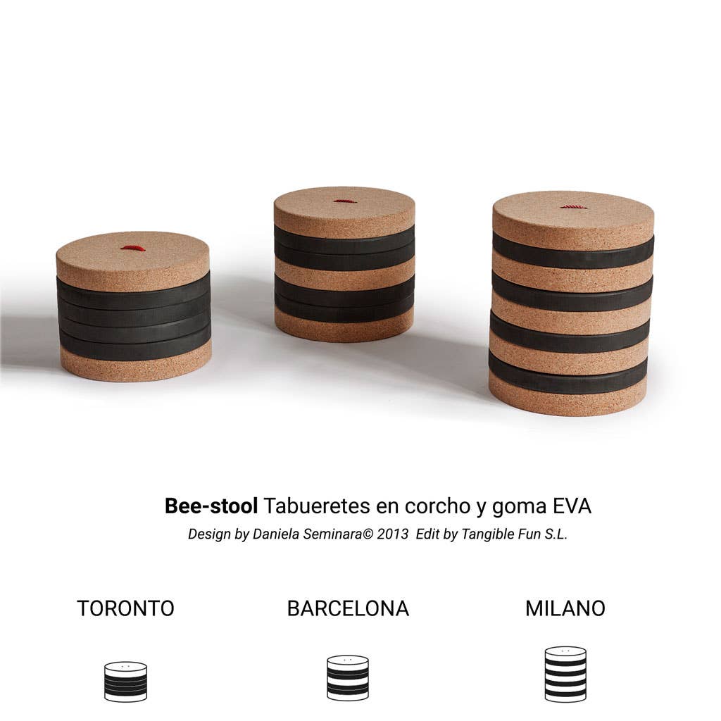 TangibleFun - Wholesale Stool - Bee-Stool cork stools | Toronto, Barcelona, Milano3