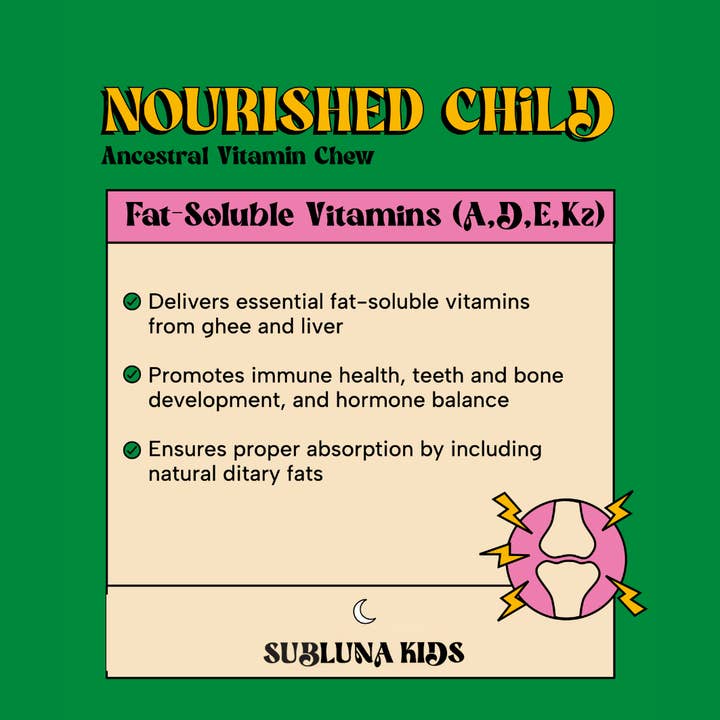 SubLuna - Wholesale Oral Supplement/Vitamin - Nourished Child: Ancestral Vitamin Gummy - Chocolate Cherry8