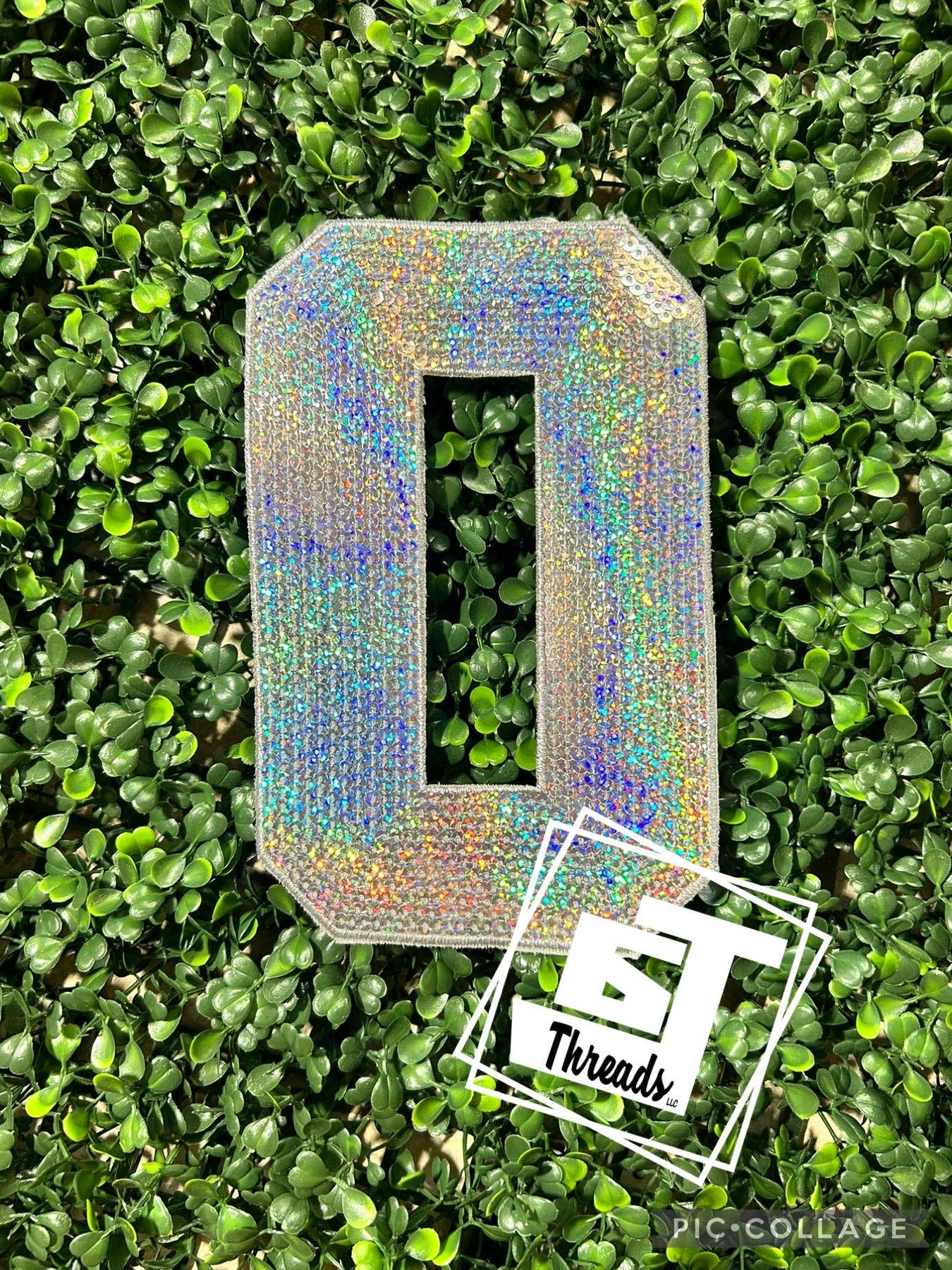 6j Threads LLC - Wholesale Patch - Sequin Numbers....Patches Only0