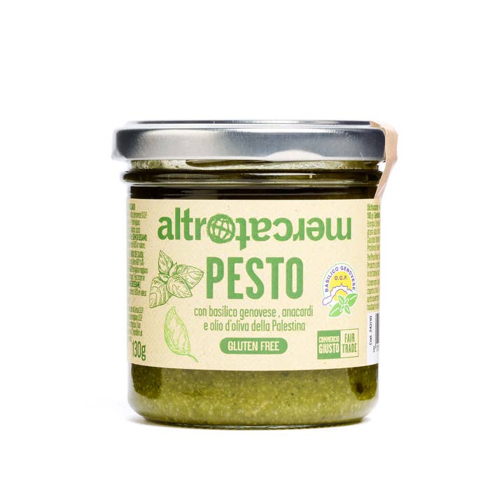 Basilikapesto med cashewnötter - 130 g för wholesale av Altromercato