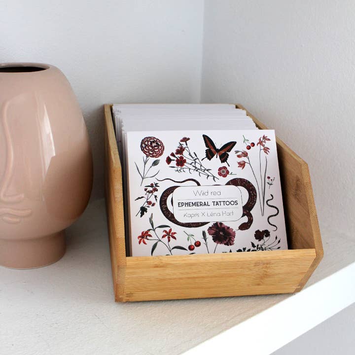Kapris - Wholesale Temporary Tattoo - Tatouages temporaires - WILD RED