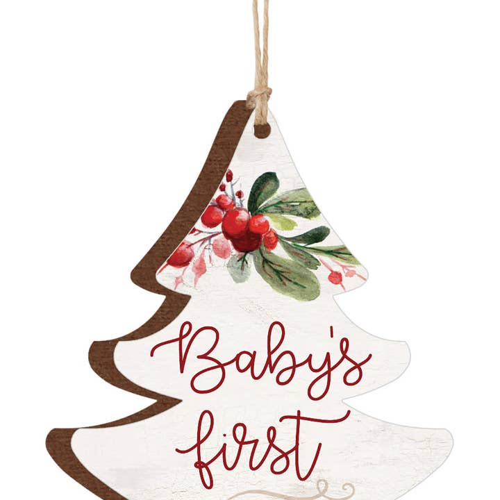 Baby's First Christmas Ornament for wholesale by P. Graham Dunn