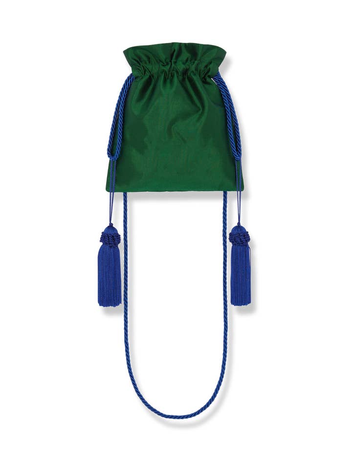 POWER POUCH - ELECTRIC BLUE / EMERALD for wholesale by Angie Power