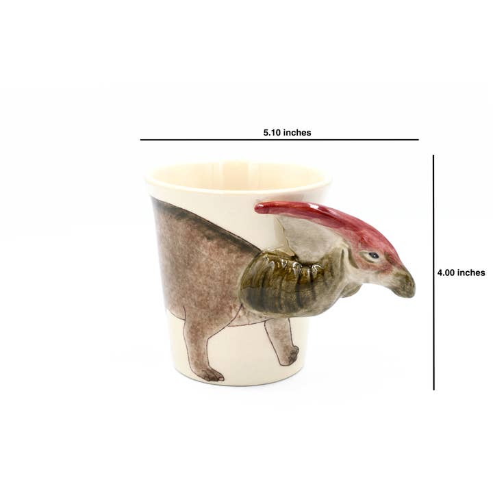 Art Floral Trading LLC – Großhandel Kaffeebecher – MUG175 Becher Parasaurolophus Dinosaurier 10 oz