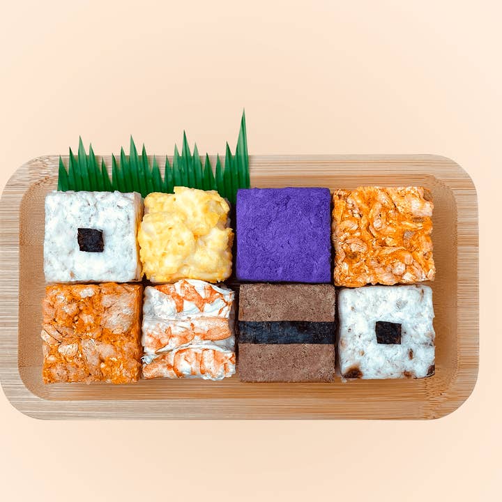 Pupper Squares Doggy Sushi - 8pc. Set | Dog Treats for wholesale by Pupper Squares