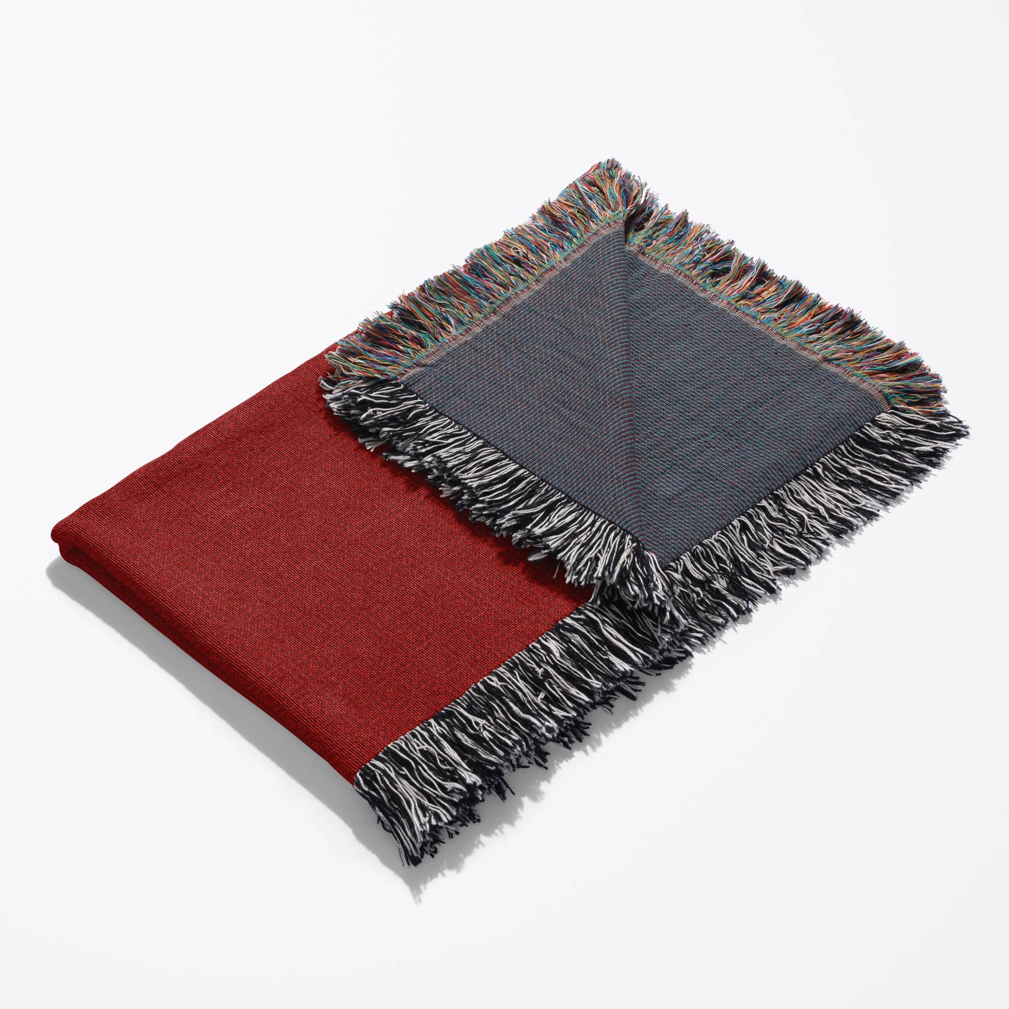 3dRose - Wholesale Throw Blanket - 3dRose, Dark Red and Light Red Square Patterns, Blanket3