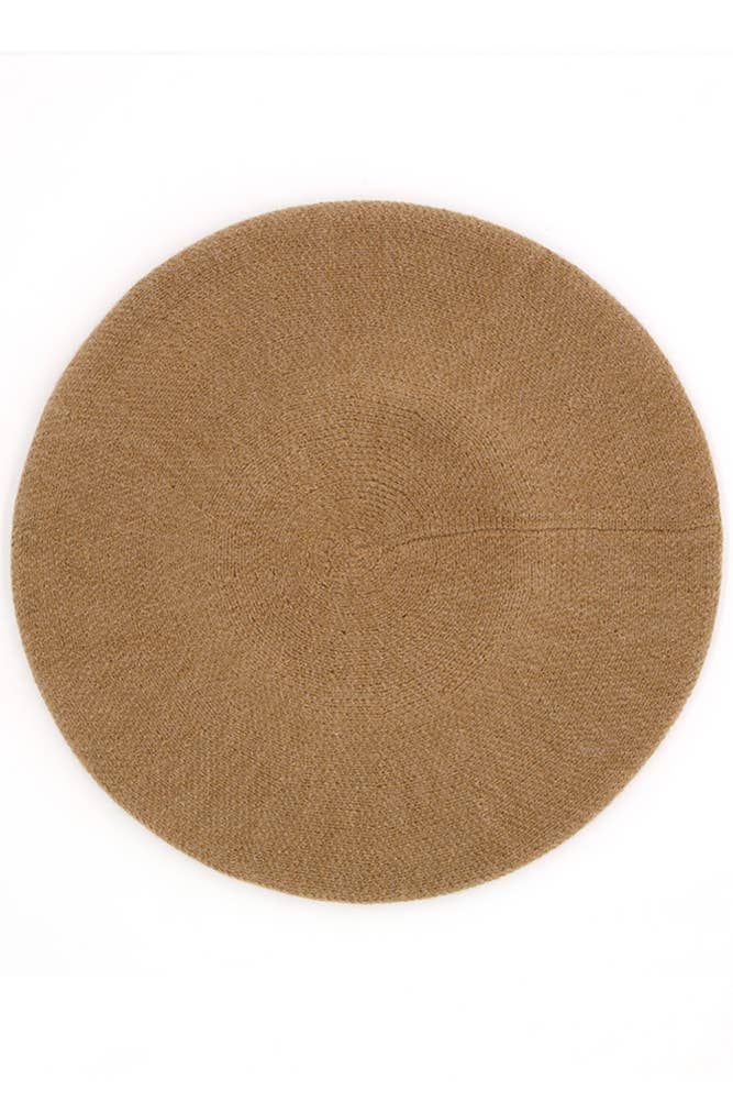 Hana – wholesale Beret – Women's – Stretchy Solid Color Beret2