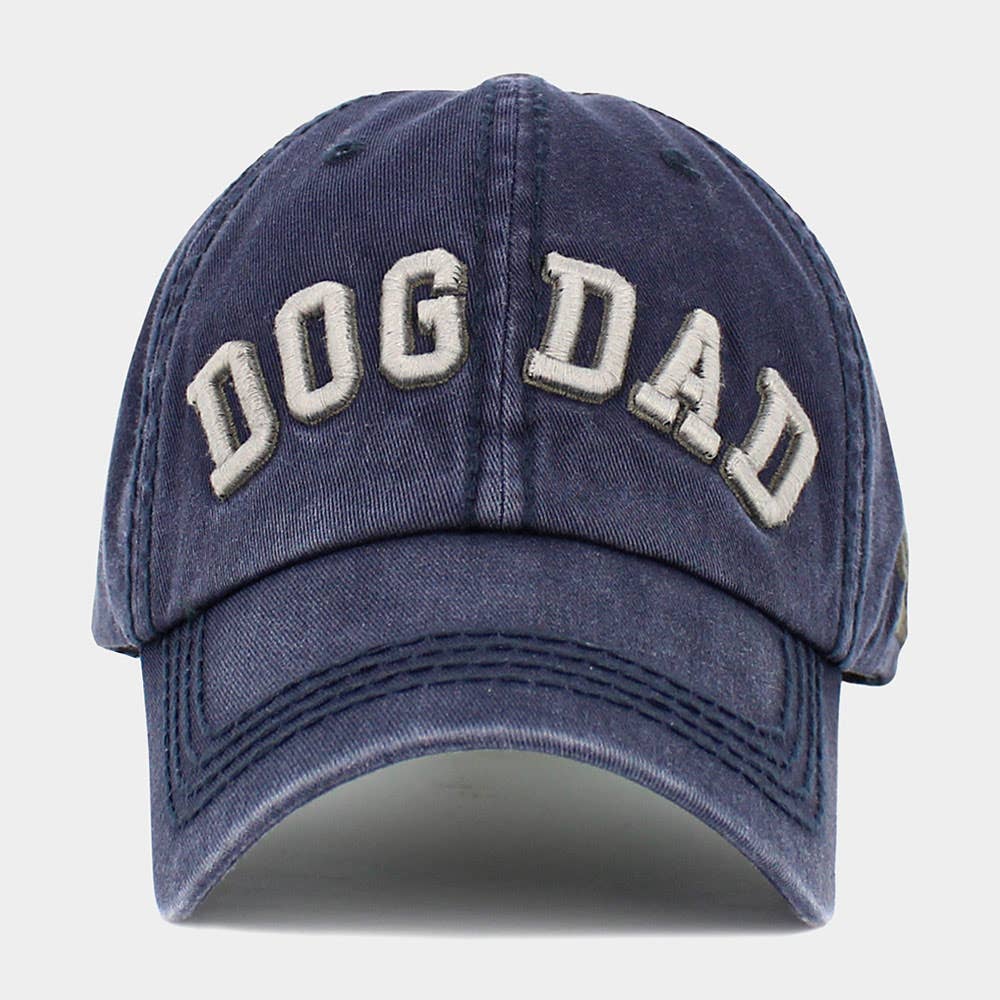 Sensibling Corp. - Wholesale Baseball Cap - Men's - Dog Dad Message Vintage Baseball Cap1