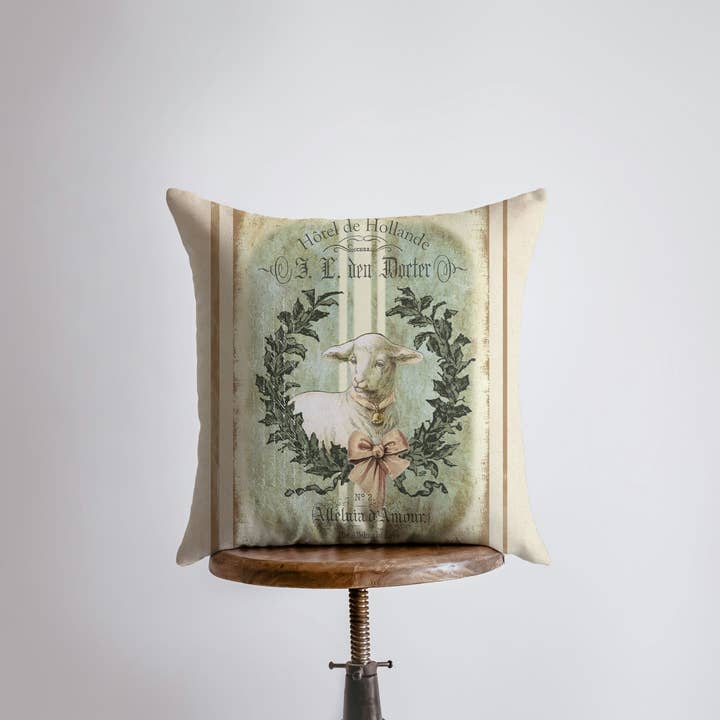 UniikPillows - Wholesale Throw Pillow Cover - Lamb | Pillow Cover | Farmhouse Decor | Home Décor | Country Decor | Accent Pillow Covers | Throw Pillow Covers | Aesthetic Room Decor
