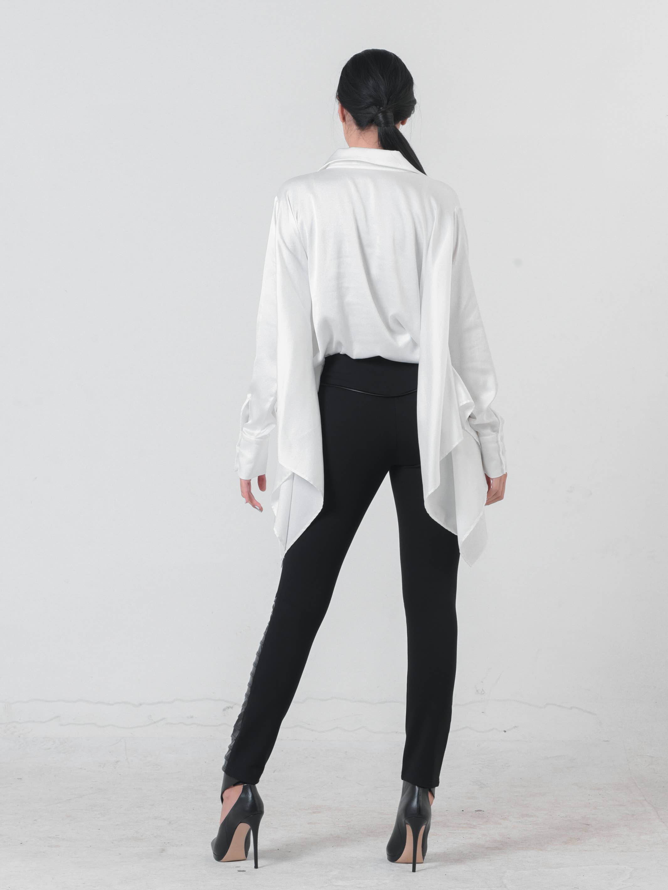 Metamorphoza - Wholesale Pants - Women's - Extravagant Pants with Leather4