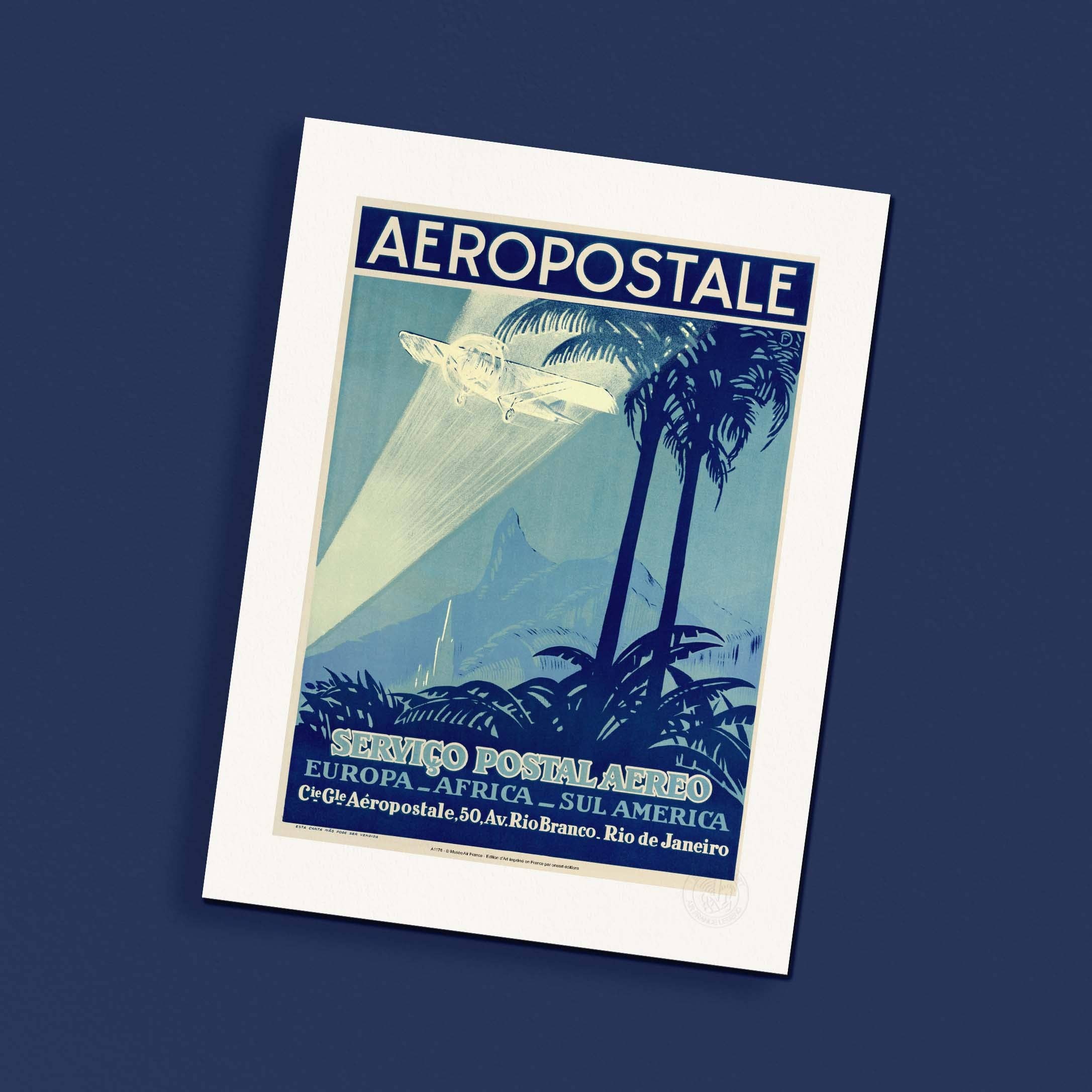 Oneart - Wholesale Poster - Air France Poster / Aero Europa Postal Service - AFL11762