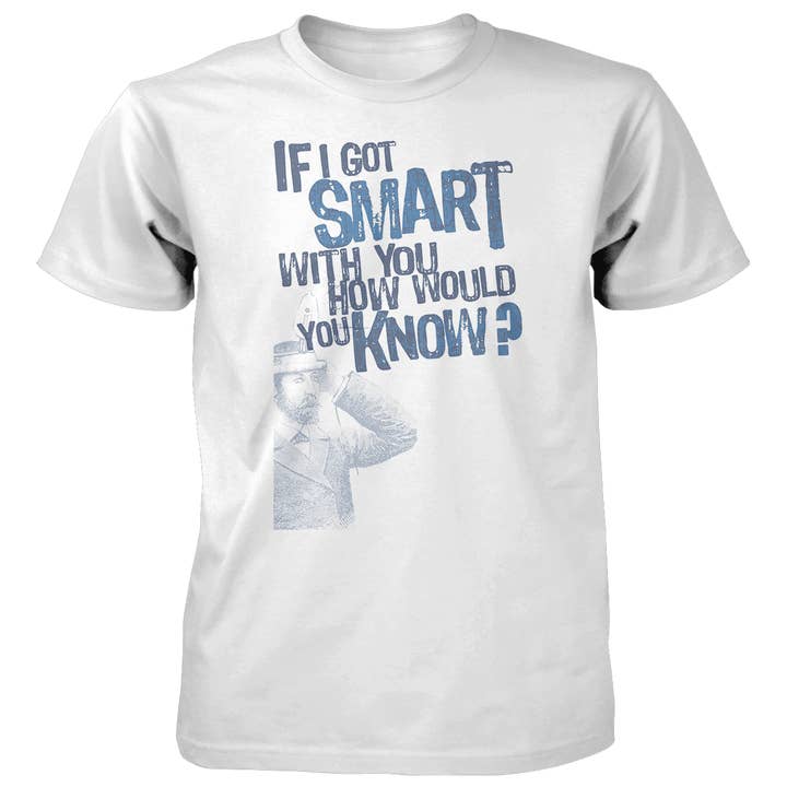 Camiseta de Algodón de 4.5 oz - Si Me Volviera Inteligente para venta al por mayor de Jester Clothing Company