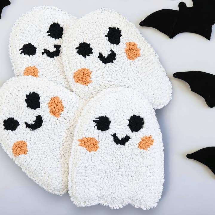 Sip-Sip Hooray! - Wholesale Drinking Glass/Cup - Color Changing Halloween Ghosts 16oz Glass Can With Lid and Straw3