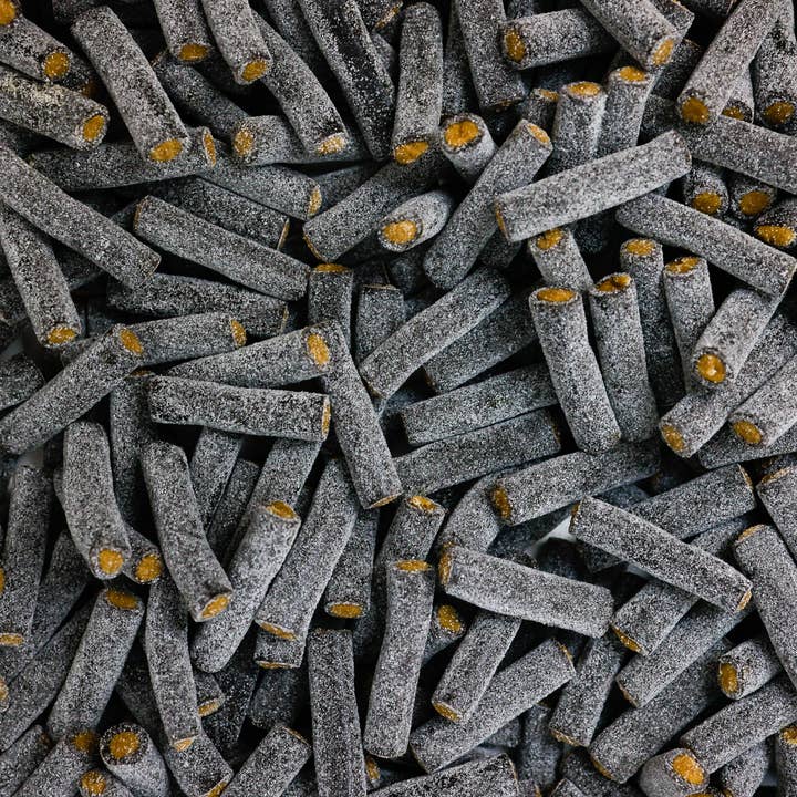 Toms Large Sweet & Salty Licorice Candy Logs 6.61lbs for wholesale by Sweetish- Swedish Candy Wholesale