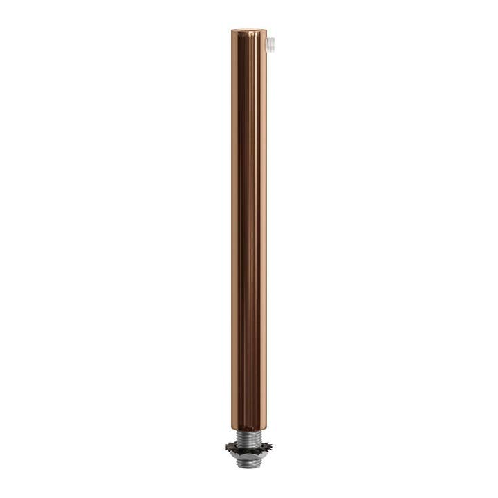 LIGHTINUP S.R.L. - Venta al por mayor Candelabros - Cable de cilindro metálico de 15 cm de longitud completo con varilla.