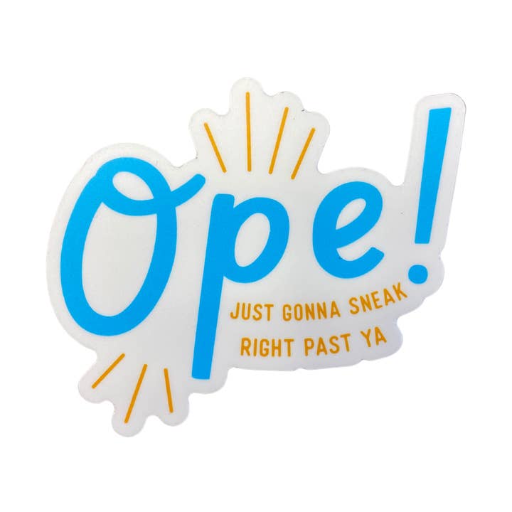 ¡Abierto! Imán para venta al por mayor de Sweetpea and Co.