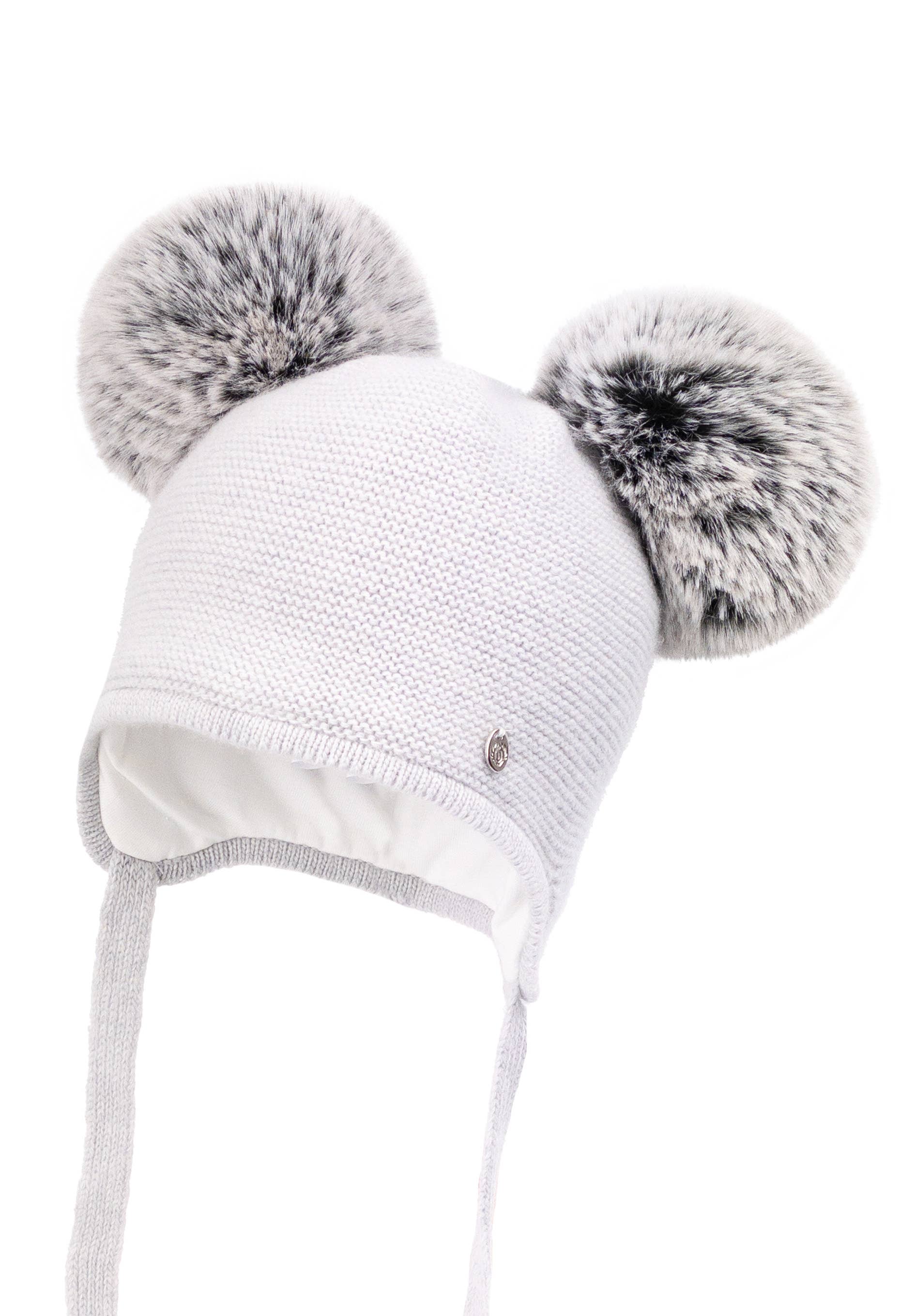 JAMIKS - Wholesale Beanie - Kids - Children’s Winter Hat with Two Pom-Poms Berit4