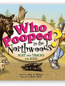 Who Pooped in the Northwoods? Scat and Tracks for Kids for wholesale by Farcountry Press