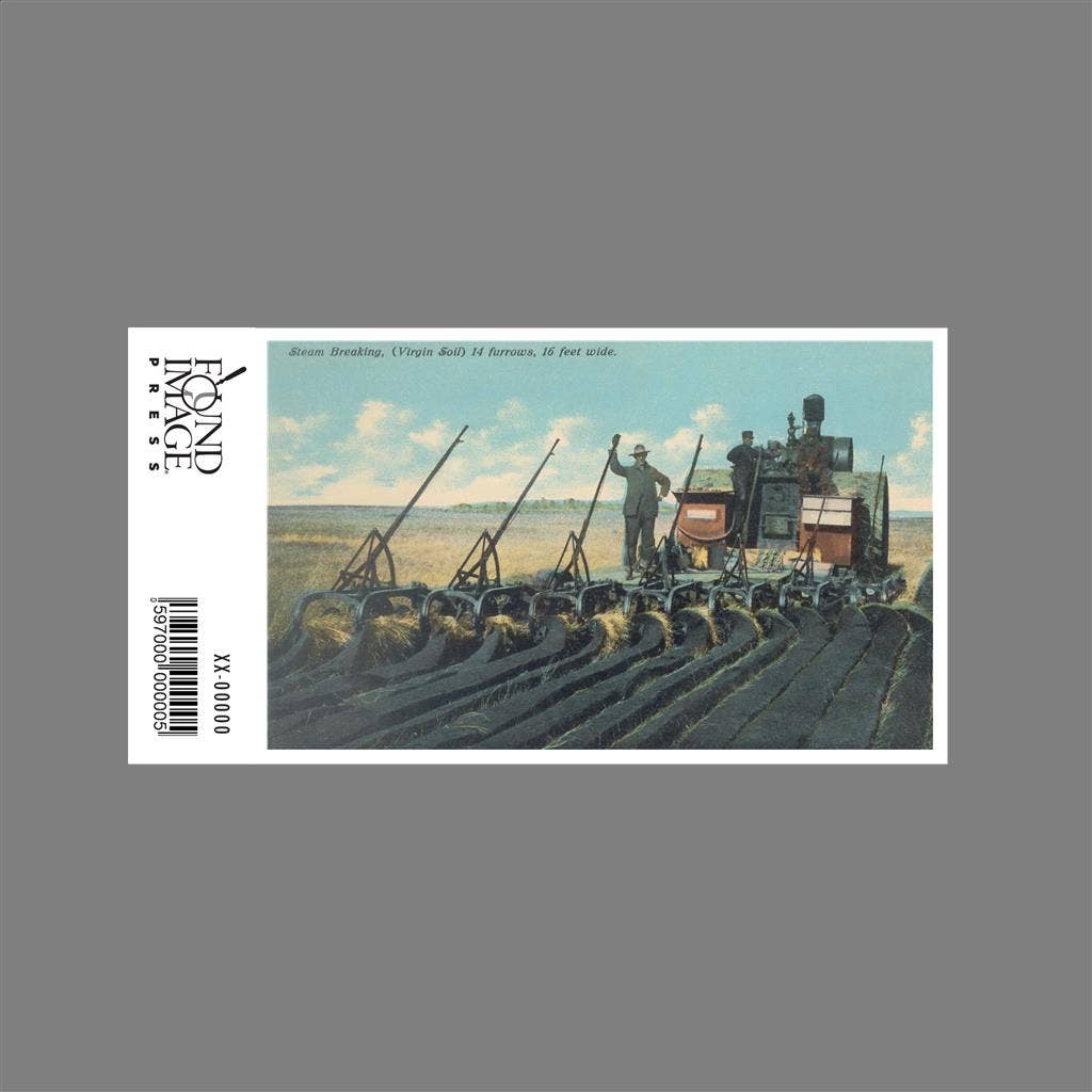 Found Image Press – Großhandel Aufkleber – Aufkleber AG-98 Dampf bricht jungfräulichen Boden1