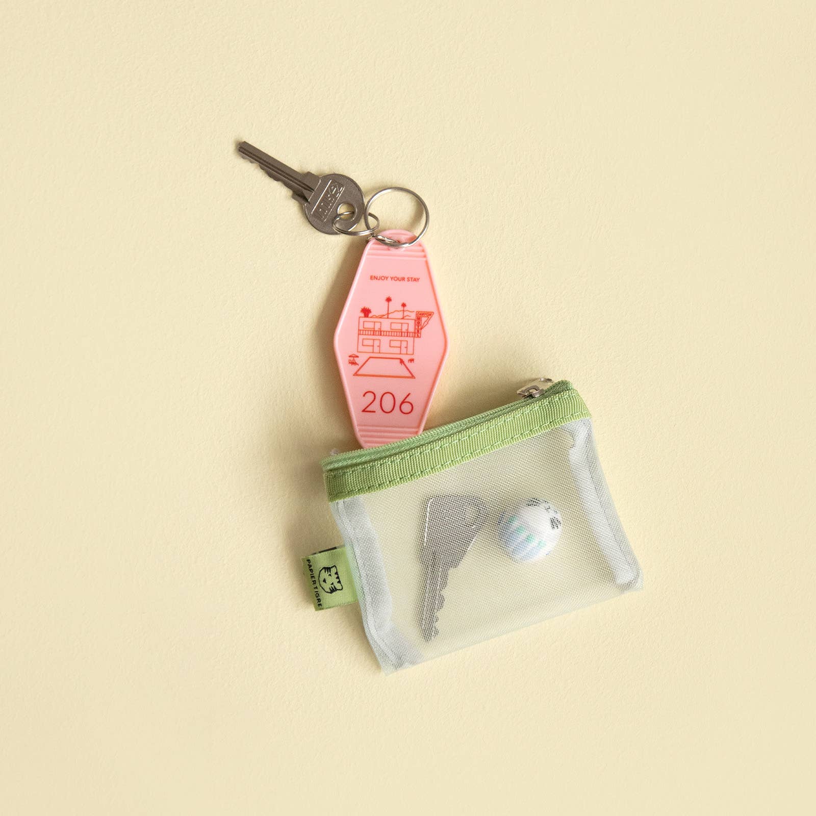 Papier Tigre – Großhandel Beutel – Damen – Mesh-Tasche - XS5