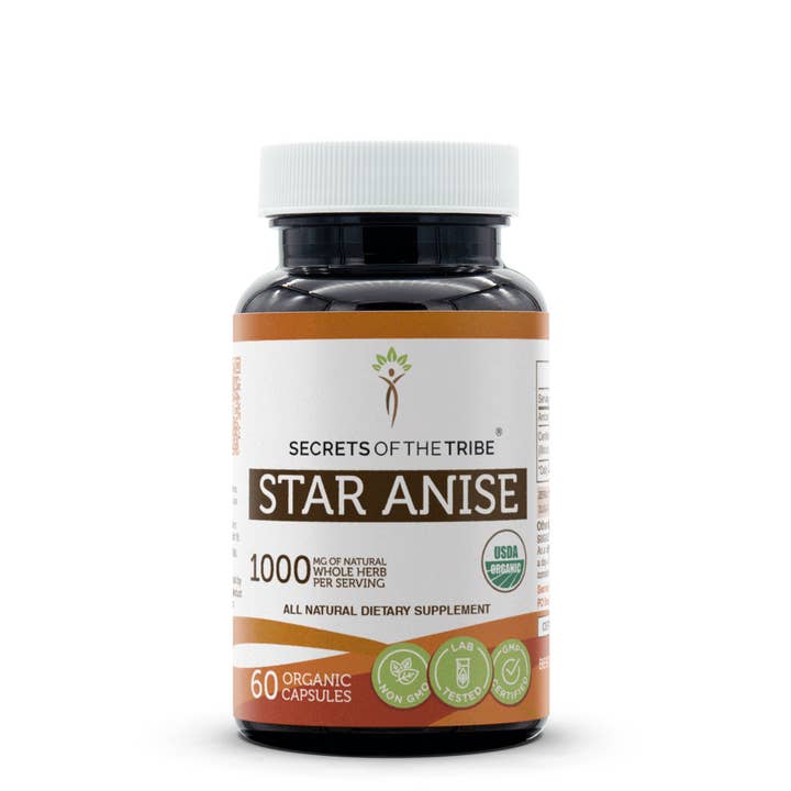 Secrets Of The Tribe - Wholesale Oral Supplement/Vitamin - Star Anise Capsules