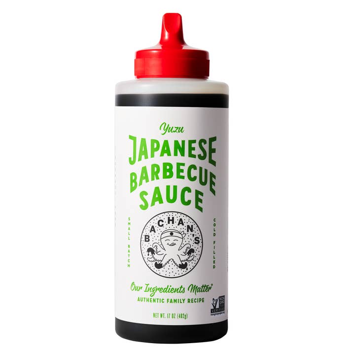 Bachan's - Wholesale BBQ Sauce - Yuzu Citrus Japanese Barbecue Sauce, 17oz