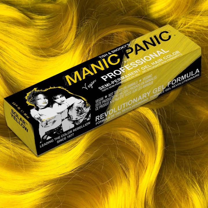 Manic Panic - Wholesale Hair Dye - Solar Yellow® - Professional Gel Semi-Permanent Hair Color