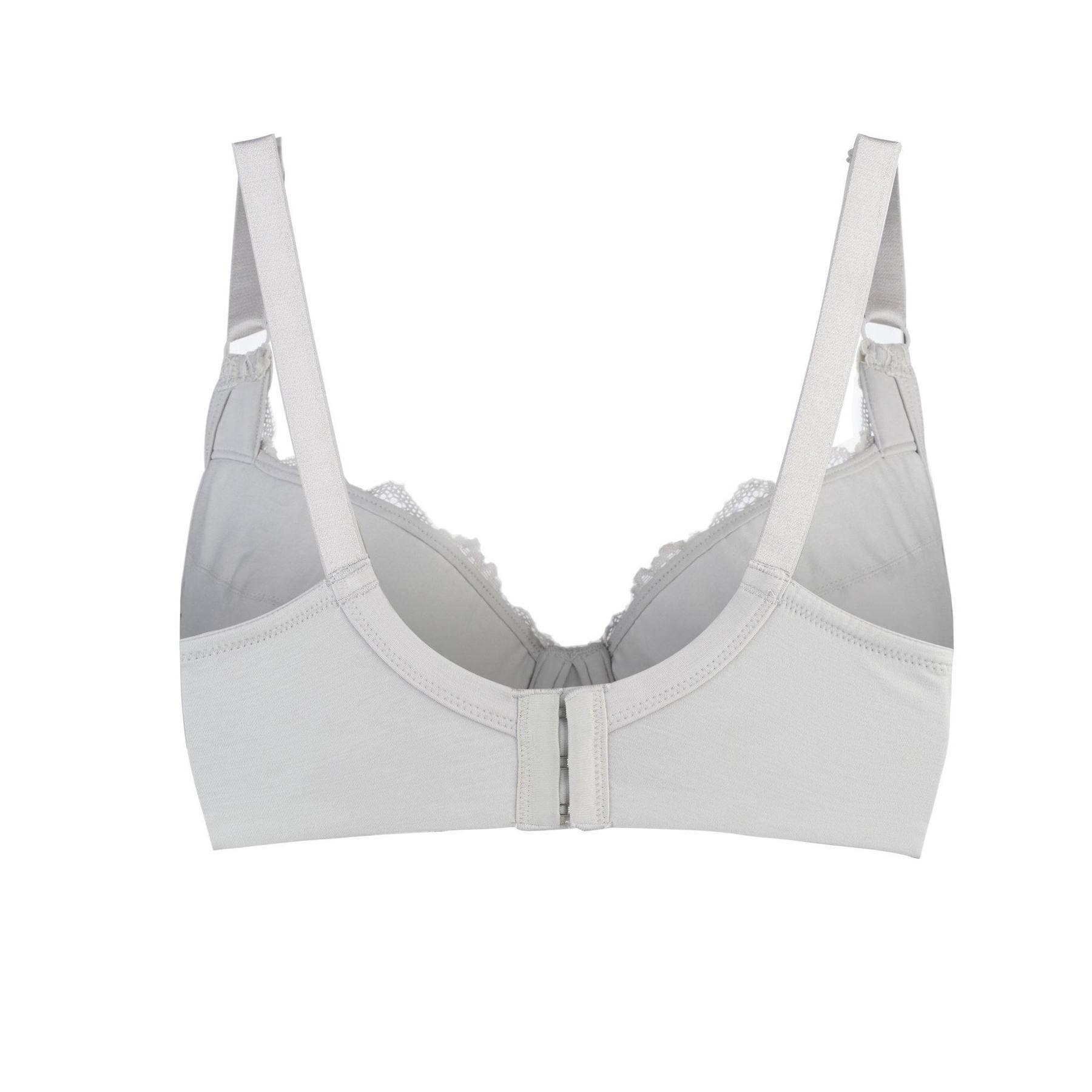JulieMay Lingerie - Wholesale Bra - Women's - Mercury - Lace Cotton & Silk Plunge Bra3