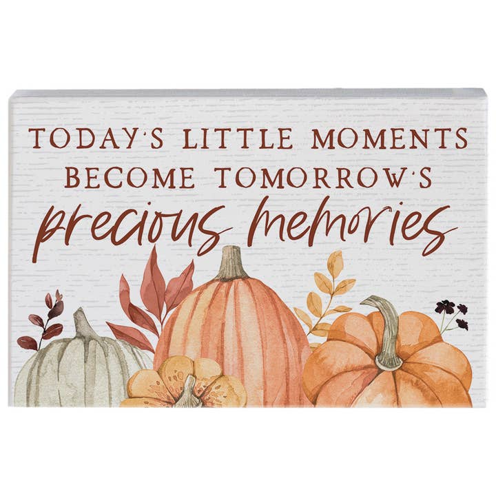 Today's Moments Pumpkins - Small Talk Rectangle for wholesale by Sincere Surroundings