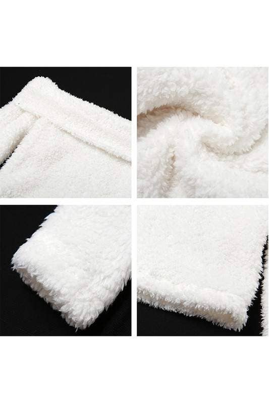 Flarix – wholesale Top & skirt set – Women's – Y2K Fuzzy Off-Shoulder Two-Piece Set12