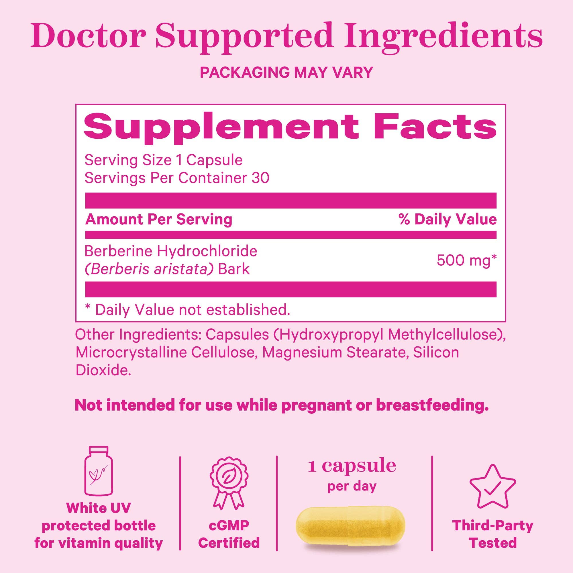 Pink Stork - Wholesale Oral Supplement/Vitamin - Berberine Supplement3