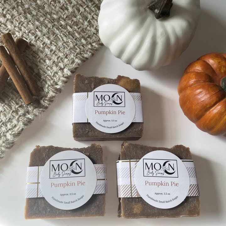 Pumpkin Pie Zeep voor wholesale door Moon Body Soaps LLC
