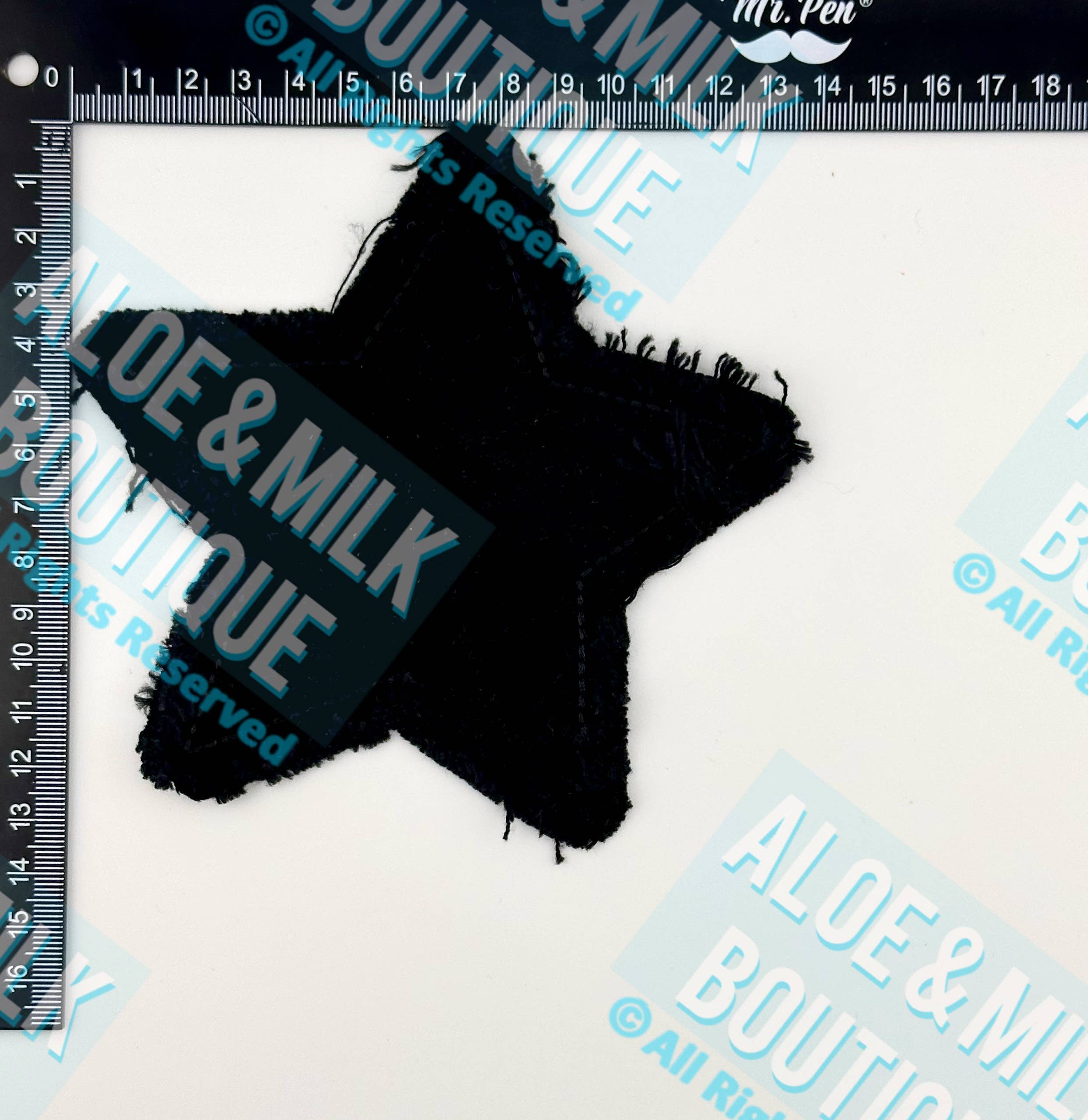 Aloe and Milk Boutique – Großhandel Aufnäher – Denim-Stern-Aufnäher, Stern-Aufnäher, Spieltag-Aufnäher3