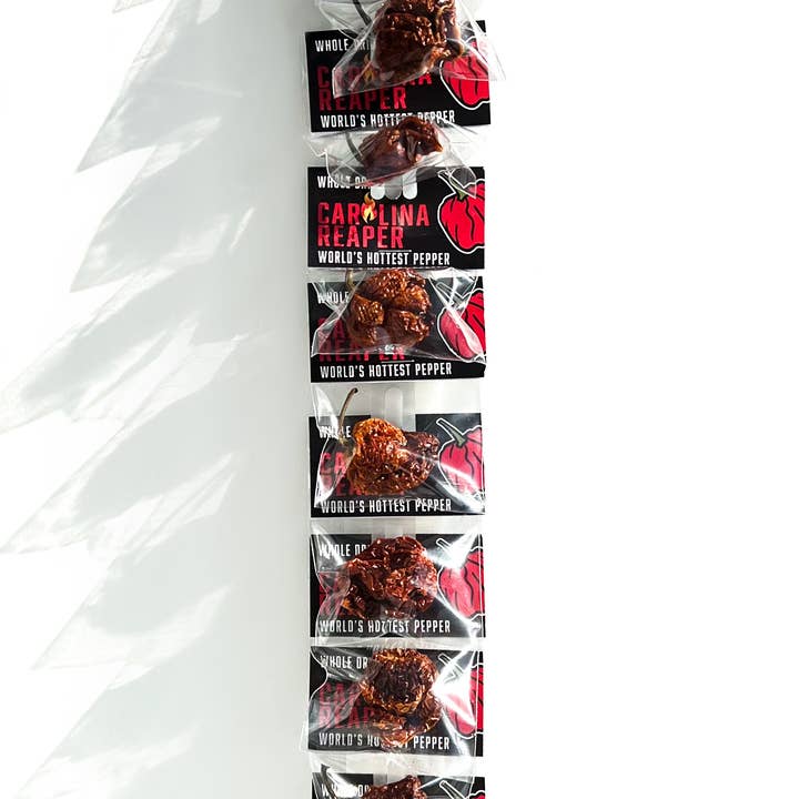 Mikey V's Foods - Wholesale Dried Spice - Whole Dried Carolina Reaper World's Hottest Pepper