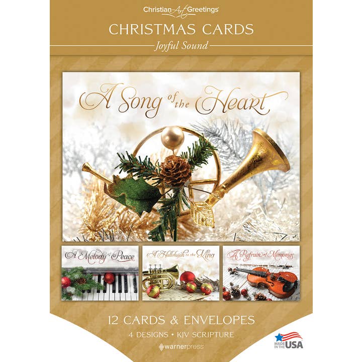 Warner Press - Wholesale Christmas Card - Joyful Sound - Assorted Christmas Boxed Cards