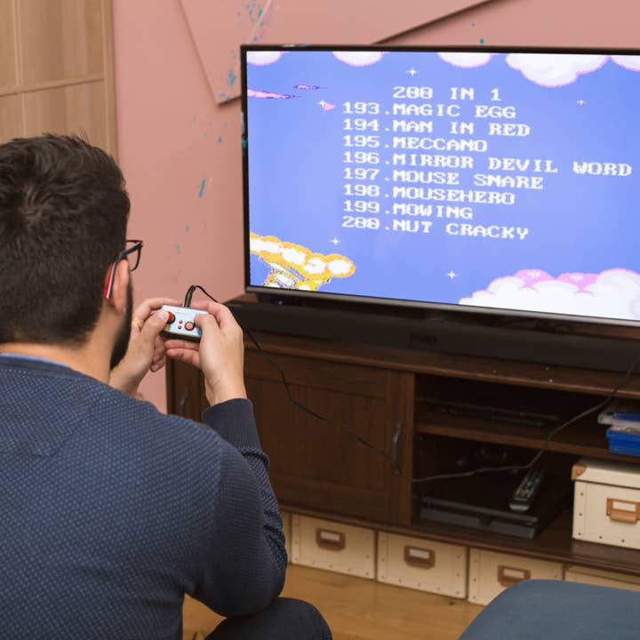 ThumbsUp! - Wholesale Electronic Toy - Kids & Baby - Orb Retro Mini TV Game 200 Games, 8-Bit, Plug & Play