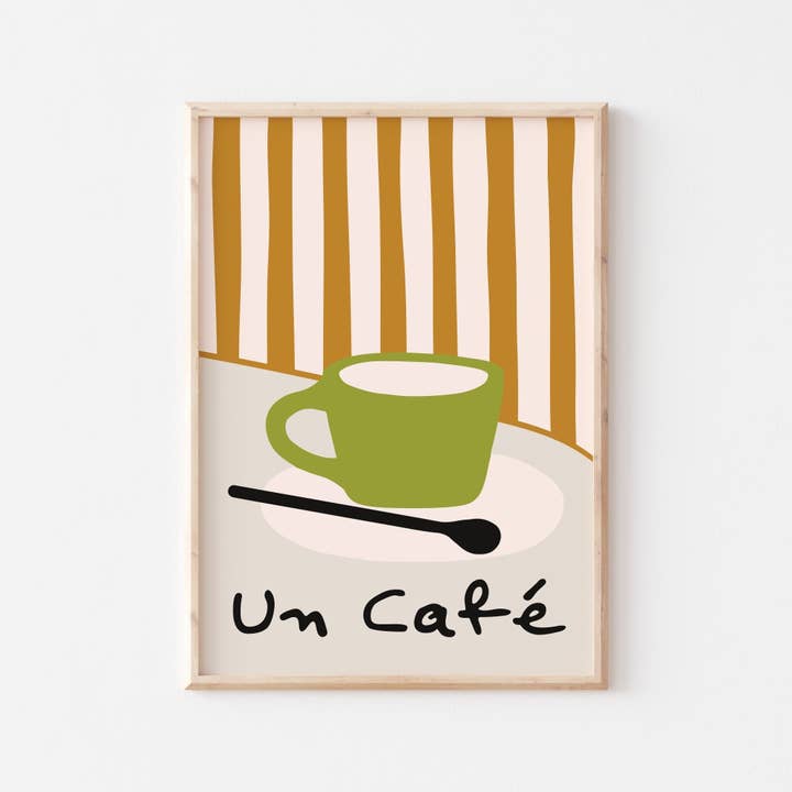 POSTERAMI - Wholesale Art Print - Un Café Art Print3