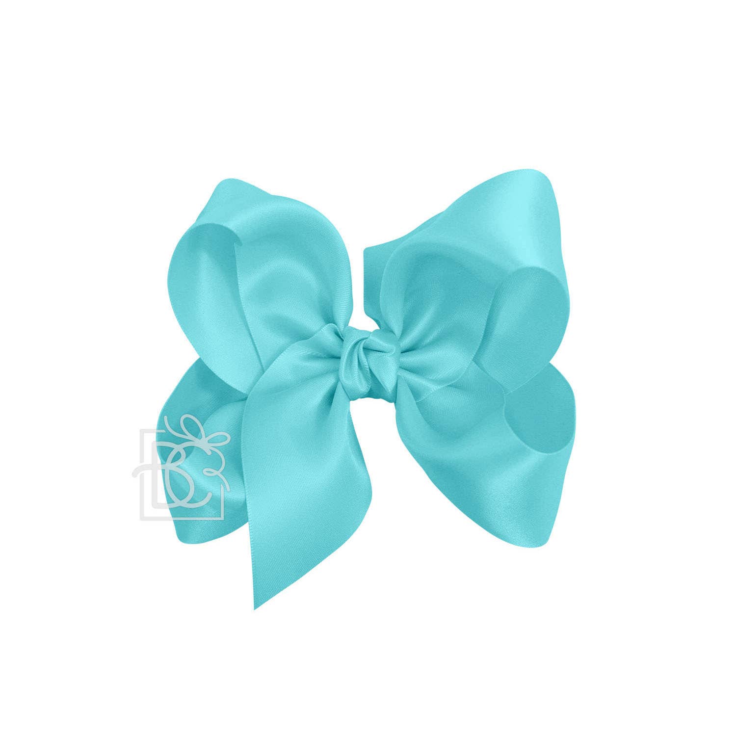 Beyond Creations, LLC - Wholesale Hair Bow - Kids - SATIN BOW ON CLIP114