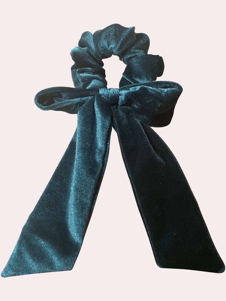 Festive Bow Scrunchie for wholesale by Malionne