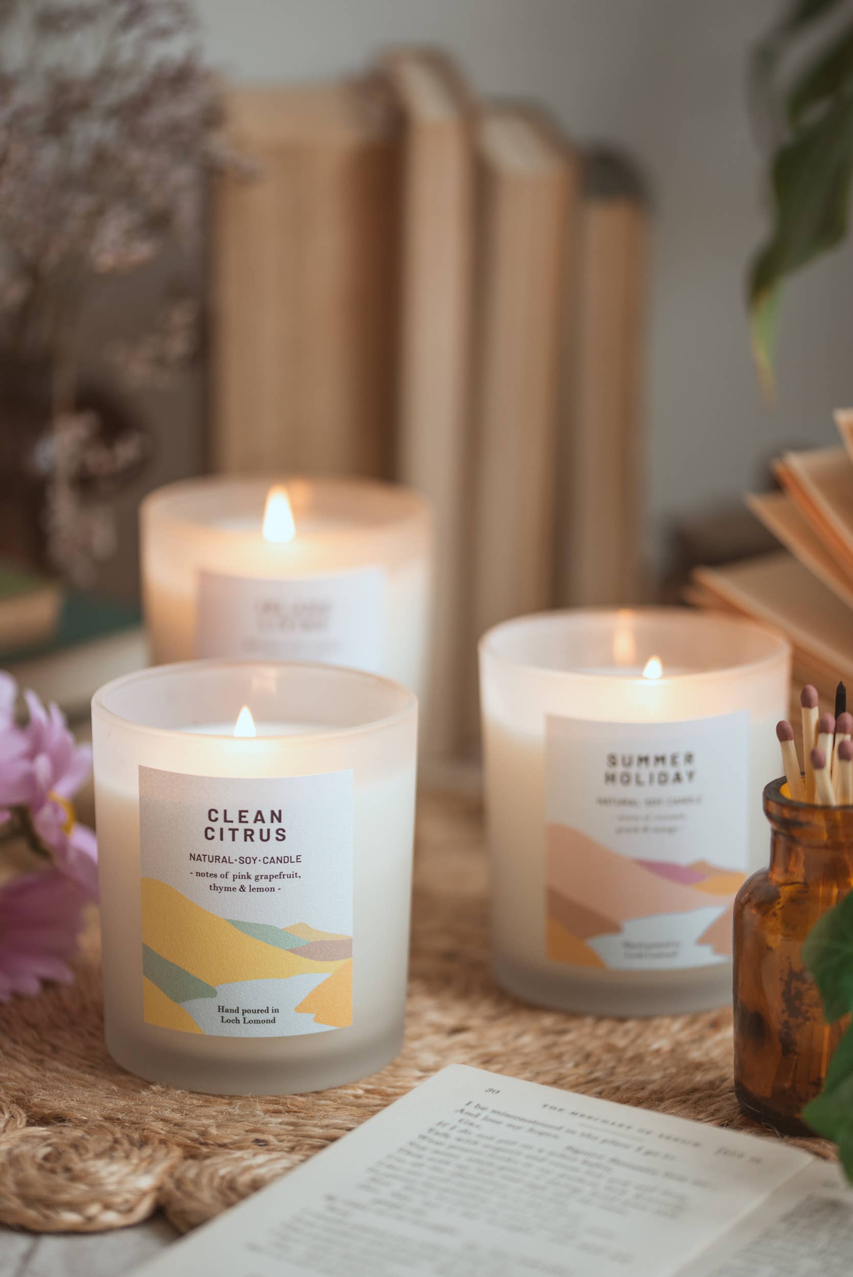 Ocoee House – wholesale Jar/filled candle – Clean Citrus, Organic & Vegan Scented Candle | Ocoee House10