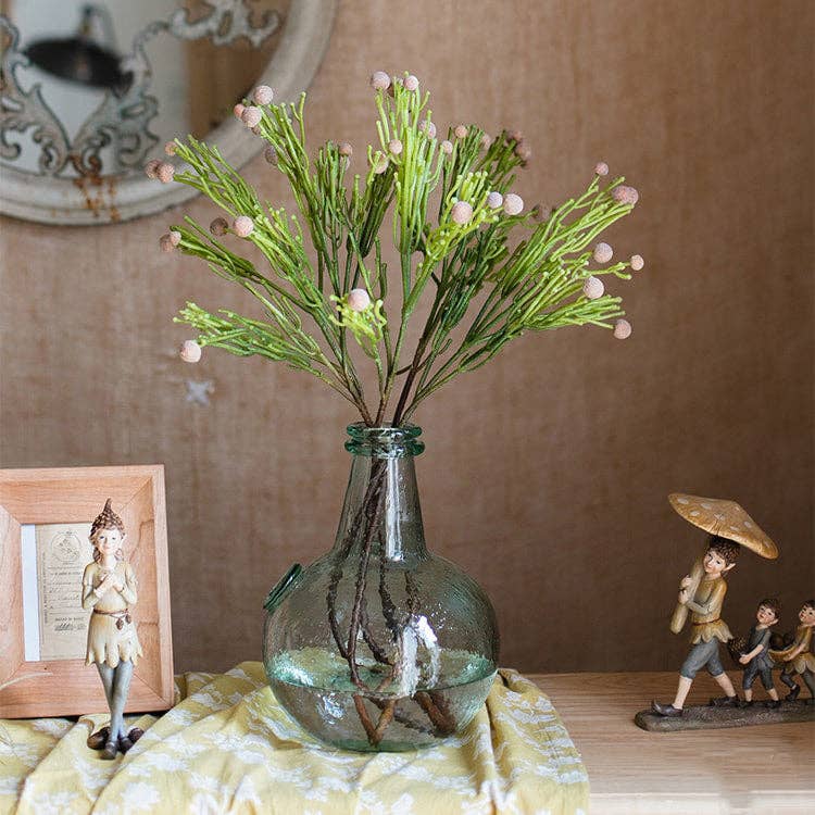 Rustic Reach - Vente Plantes artificielles - Tige artificielle Berzelia de 24 po de haut8