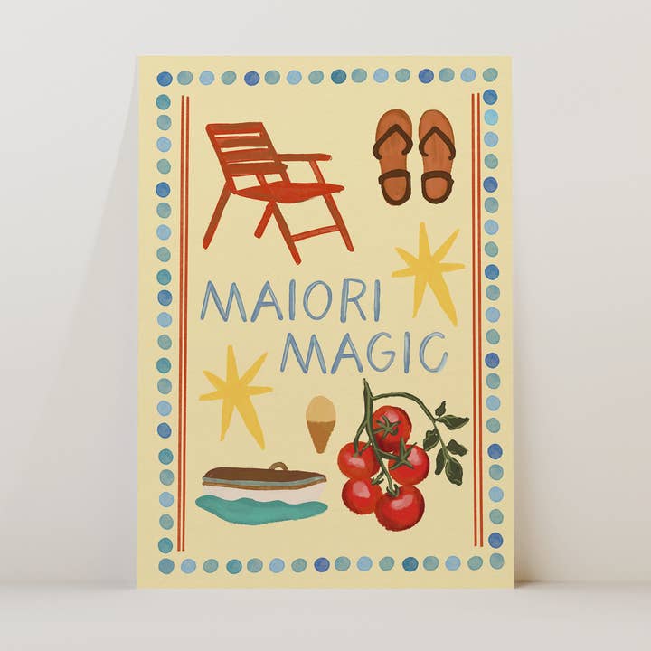 Impressão Mágica Maoiri por atacado de Illustrated by Weezy