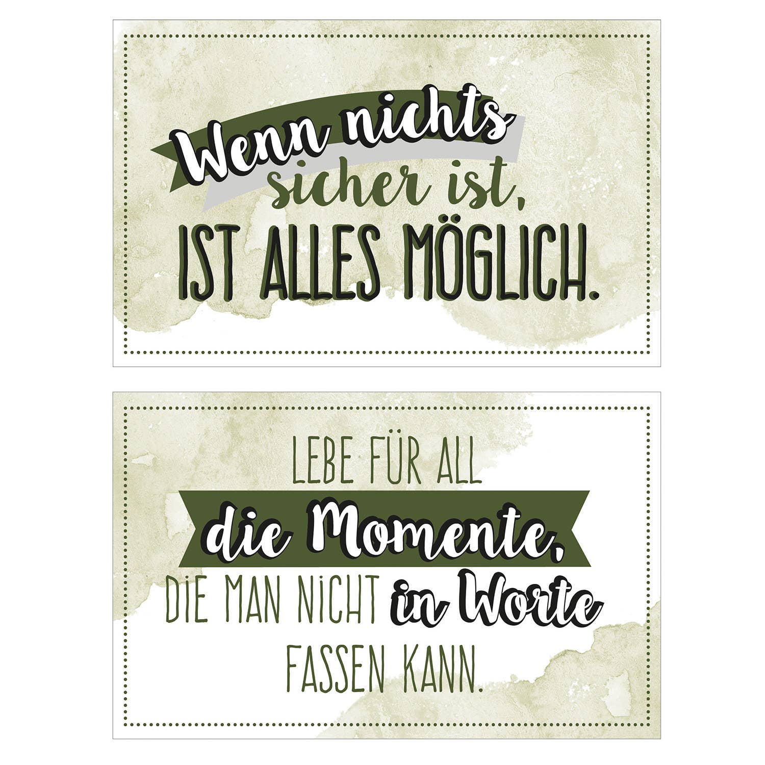 Gilde Handwerk Macrander GmbH & Co. KG - Wholesale Sign - Metal sign “Moments” VE 6 so0